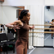 Sidra Bell in rehearsal with Juilliard students.